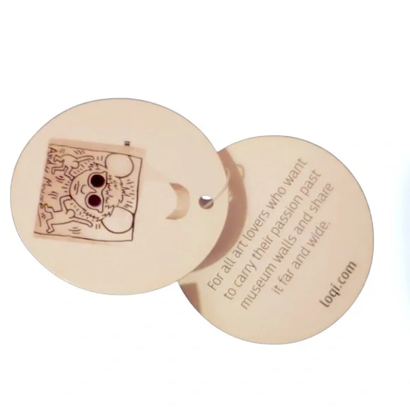 NEW Keith Haring's Andy Mouse Reusable Shopping Bag LOQI Museum BESTSELLER NWT - Picture 5 of 5